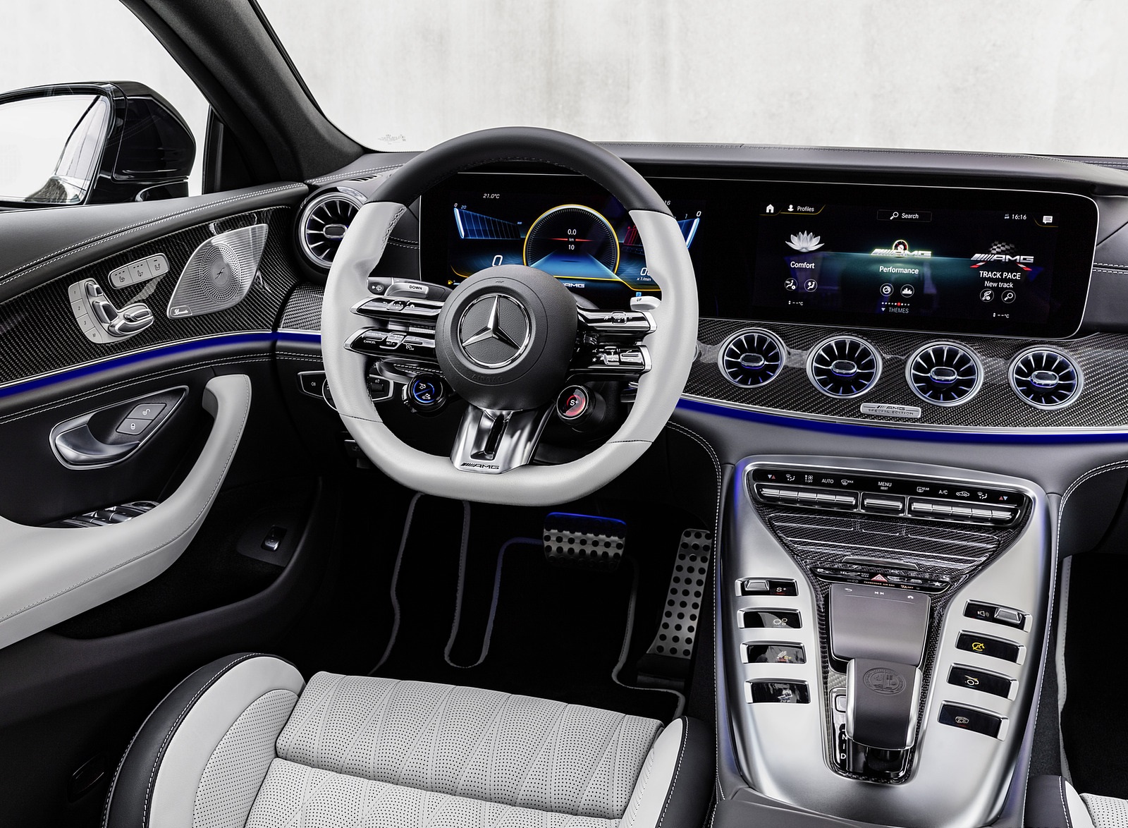 2022 Mercedes-AMG GT 53 4MATIC+ 4-Door Coupe Interior Wallpapers (14)