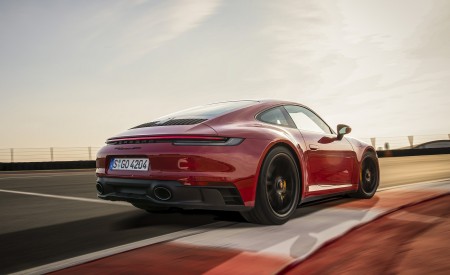 2022 Porsche 911 Carrera GTS (Color: Carmine Red) Rear Three-Quarter Wallpapers 450x275 (53)