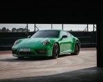 2022 Porsche 911 Carrera GTS (Color: Python Green) Front Three-Quarter Wallpapers 150x120