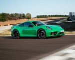 2022 Porsche 911 Carrera GTS (Color: Python Green) Front Three-Quarter Wallpapers 150x120