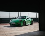 2022 Porsche 911 Carrera GTS (Color: Python Green) Front Three-Quarter Wallpapers 150x120