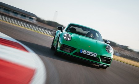 2022 Porsche 911 Carrera GTS (Color: Python Green) Front Wallpapers 450x275 (69)