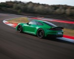 2022 Porsche 911 Carrera GTS (Color: Python Green) Rear Three-Quarter Wallpapers 150x120