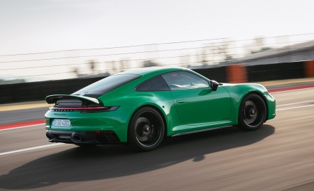 2022 Porsche 911 Carrera GTS (Color: Python Green) Rear Three-Quarter Wallpapers 450x275 (85)