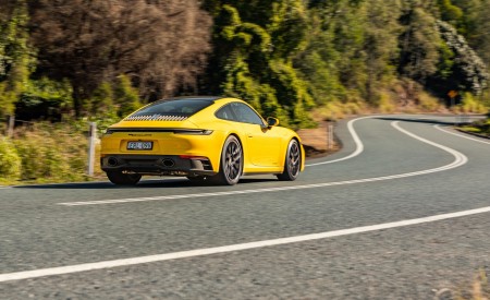 2022 Porsche 911 Carrera GTS Rear Three-Quarter Wallpapers  450x275 (5)