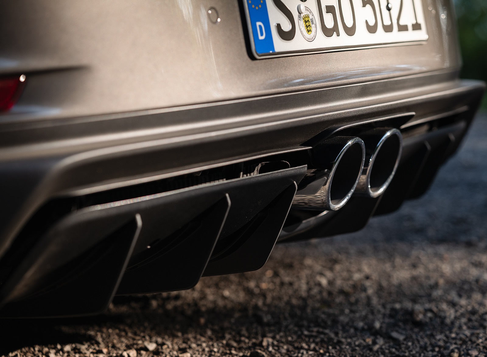 2022 Porsche 911 GT3 with Touring Package (MT; Color: Agate Grey Metallic) Diffuser Wallpapers #84 of 117