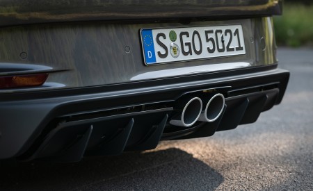2022 Porsche 911 GT3 with Touring Package (MT; Color: Agate Grey Metallic) Exhaust Wallpapers 450x275 (83)