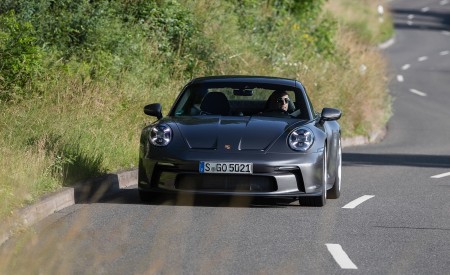 2022 Porsche 911 GT3 with Touring Package (MT; Color: Agate Grey Metallic) Front Wallpapers 450x275 (45)