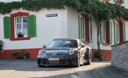 2022 Porsche 911 GT3 with Touring Package (MT; Color: Agate Grey Metallic) Front Wallpapers 450x275 (79)