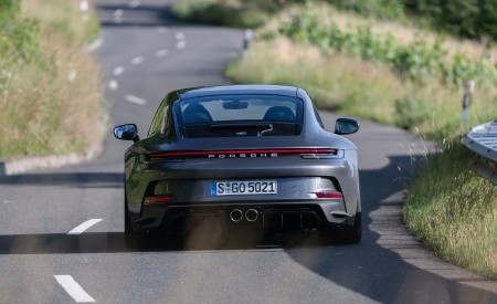 2022 Porsche 911 GT3 with Touring Package (MT; Color: Agate Grey Metallic) Rear Wallpapers 450x275 (52)