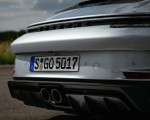 2022 Porsche 911 GT3 with Touring Package (PDK; Color: Dolomite Silver Metallic) Exhaust Wallpapers 150x120
