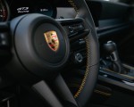 2022 Porsche 911 GT3 with Touring Package (PDK; Color: Dolomite Silver Metallic) Interior Steering Wheel Wallpapers 150x120
