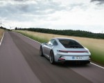 2022 Porsche 911 GT3 with Touring Package (PDK; Color: Dolomite Silver Metallic) Rear Three-Quarter Wallpapers 150x120 (11)
