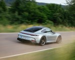 2022 Porsche 911 GT3 with Touring Package (PDK; Color: Dolomite Silver Metallic) Rear Three-Quarter Wallpapers 150x120