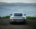 2022 Porsche 911 GT3 with Touring Package (PDK; Color: Dolomite Silver Metallic) Rear Wallpapers 150x120 (27)
