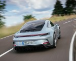 2022 Porsche 911 GT3 with Touring Package (PDK; Color: Dolomite Silver Metallic) Rear Wallpapers 150x120