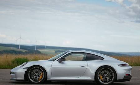 2022 Porsche 911 GT3 with Touring Package (PDK; Color: Dolomite Silver Metallic) Side Wallpapers 450x275 (29)