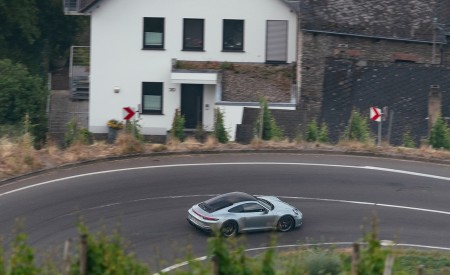 2022 Porsche 911 GT3 with Touring Package (PDK; Color: Dolomite Silver Metallic) Top Wallpapers 450x275 (20)