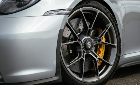 2022 Porsche 911 GT3 with Touring Package (PDK; Color: Dolomite Silver Metallic) Wheel Wallpapers 450x275 (30)