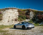 2022 Porsche 911 Targa 4 GTS (Color: GT Silver Metallic) Rear Three-Quarter Wallpapers 150x120 (49)