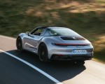 2022 Porsche 911 Targa 4 GTS (Color: GT Silver Metallic) Rear Three-Quarter Wallpapers 150x120 (29)