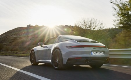 2022 Porsche 911 Targa 4 GTS Rear Three-Quarter Wallpapers 450x275 (51)