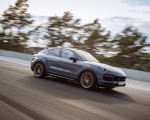 2022 Porsche Cayenne Turbo GT (Color: Arctic Grey) Front Three-Quarter Wallpapers 150x120