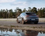 2022 Porsche Cayenne Turbo GT (Color: Arctic Grey) Rear Three-Quarter Wallpapers 150x120