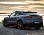 2022 Porsche Cayenne Turbo GT (Color: Arctic Grey) Rear Three-Quarter Wallpapers 150x120