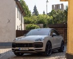 2022 Porsche Cayenne Turbo GT (Color: Crayon) Front Three-Quarter Wallpapers 150x120