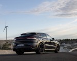 2022 Porsche Cayenne Turbo GT (Color: Jet Black Metallic) Rear Three-Quarter Wallpapers 150x120