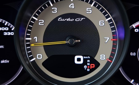 2022 Porsche Cayenne Turbo GT (Color: Porsche Racing Green Metallic) Instrument Cluster Wallpapers 450x275 (114)