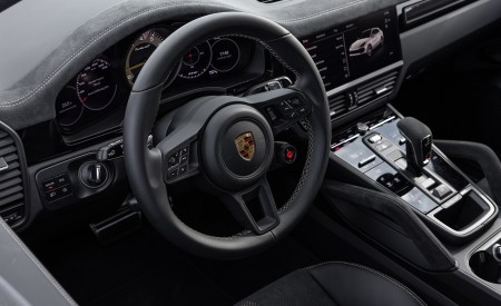 2022 Porsche Cayenne Turbo GT (Color: Porsche Racing Green Metallic) Interior Wallpapers 450x275 (111)