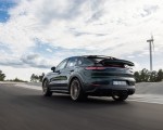 2022 Porsche Cayenne Turbo GT (Color: Porsche Racing Green Metallic) Rear Three-Quarter Wallpapers 150x120