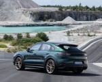2022 Porsche Cayenne Turbo GT (Color: Porsche Racing Green Metallic) Rear Three-Quarter Wallpapers 150x120