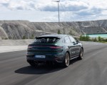 2022 Porsche Cayenne Turbo GT (Color: Porsche Racing Green Metallic) Rear Three-Quarter Wallpapers 150x120