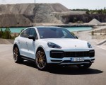 2022 Porsche Cayenne Turbo GT (Color: White) Front Three-Quarter Wallpapers 150x120