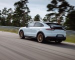 2022 Porsche Cayenne Turbo GT (Color: White) Rear Three-Quarter Wallpapers 150x120 (43)