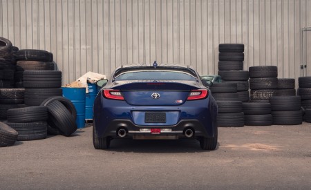 2022 Toyota GR 86 (Color: Trueno Blue) Rear Wallpapers 450x275 (122)