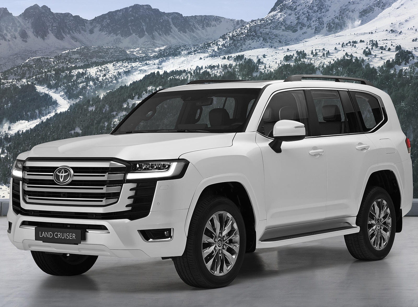 2022 Toyota Land Cruiser 300 Series Front Three-Quarter Wallpapers (7)