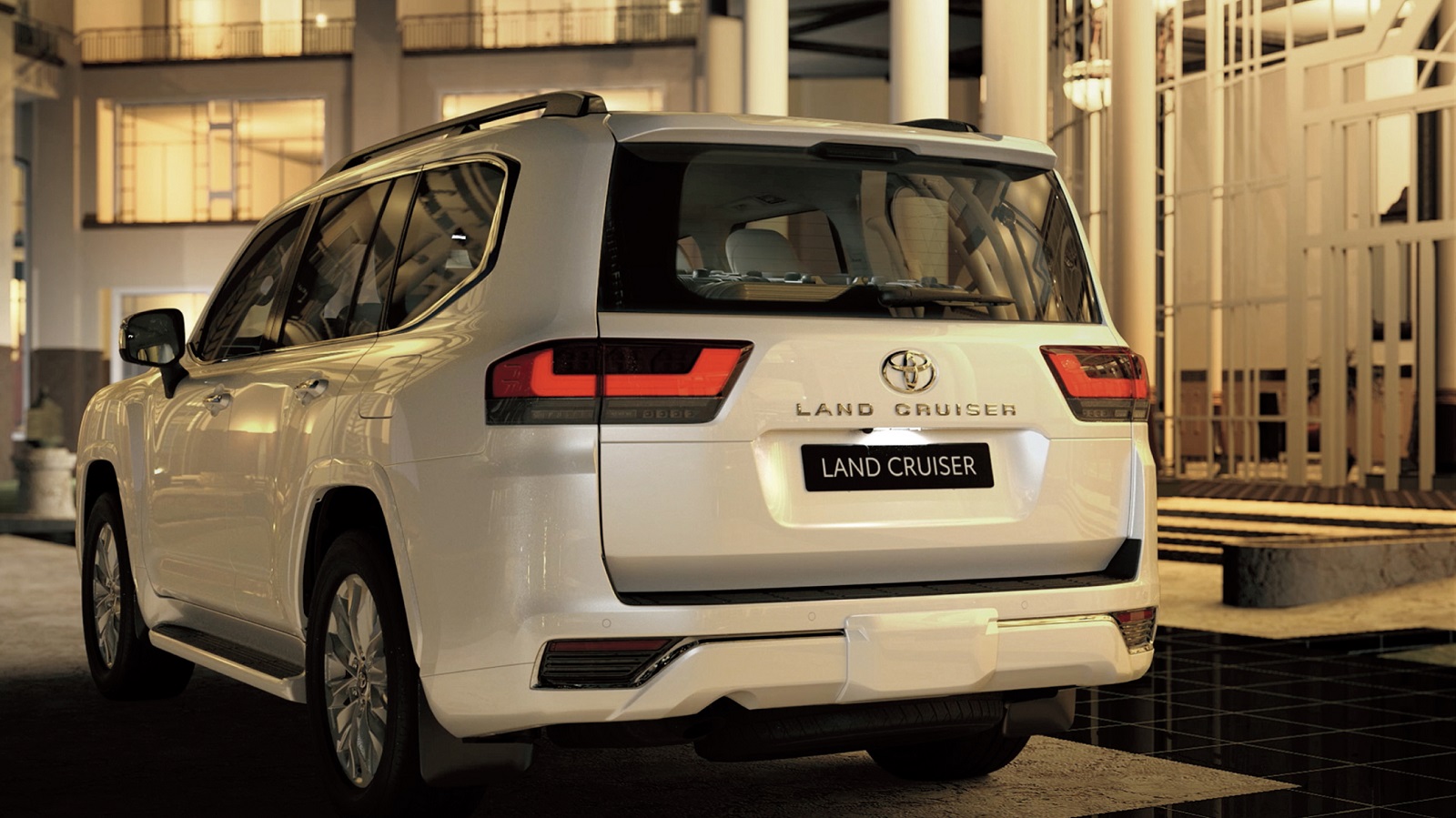 2022 Toyota Land Cruiser 300 Series Rear Three-Quarter Wallpapers (4)