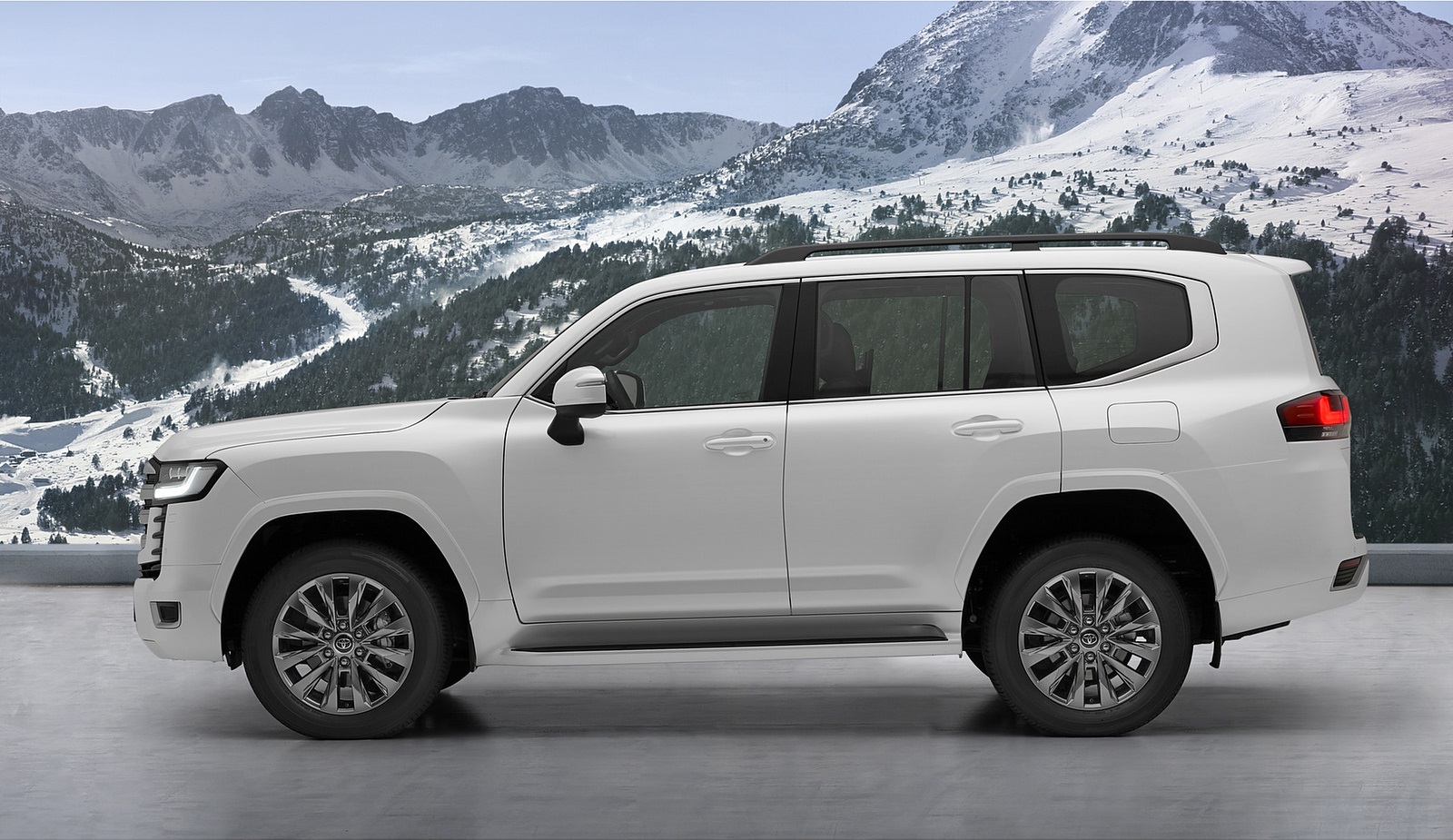 2022 Toyota Land Cruiser 300 Series Side Wallpapers (9)