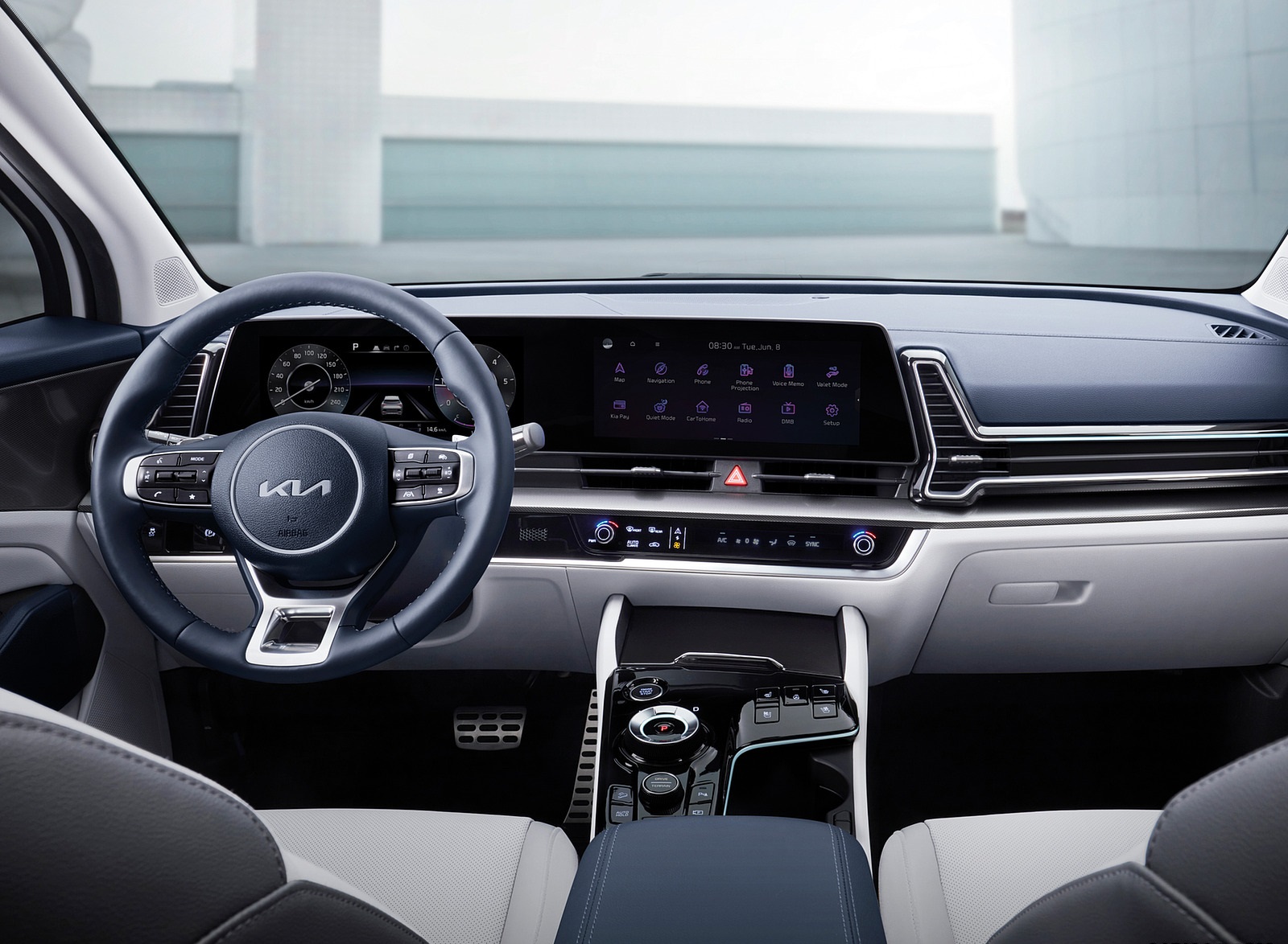 2023 Kia Sportage Interior Cockpit Wallpapers (6)