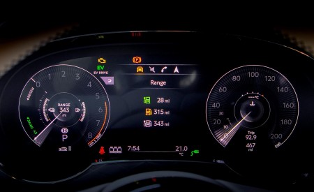2021 Bentley Bentayga Plug-In Hybrid (Color: Viridian) Digital Instrument Cluster Wallpapers 450x275 (44)