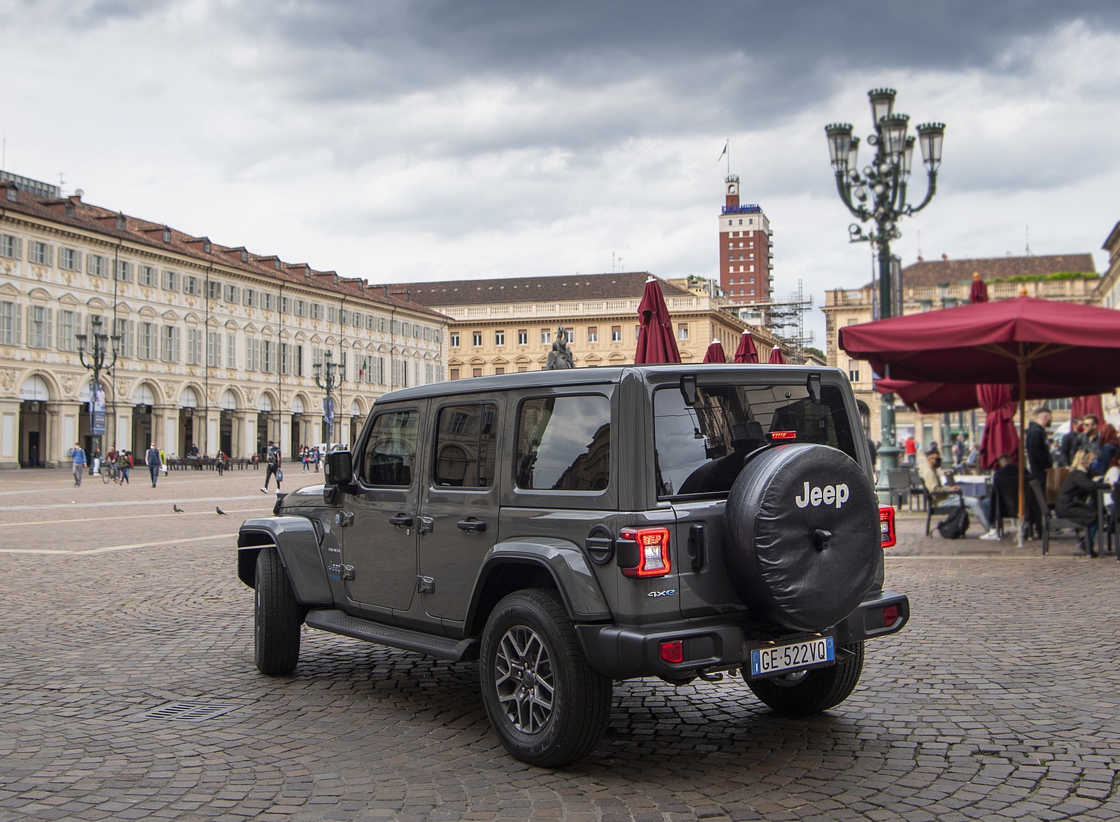 2021 Jeep Wrangler 4xe (Euro-Spec; Plug-In Hybrid) Rear Three-Quarter Wallpapers (13)