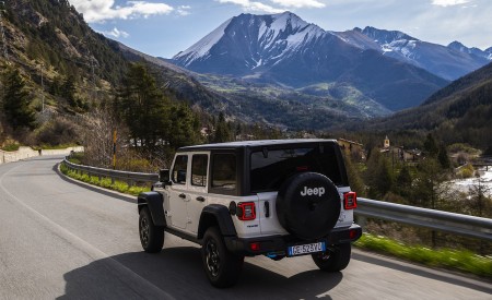 2021 Jeep Wrangler 4xe (Euro-Spec; Plug-In Hybrid) Rear Wallpapers 450x275 (20)
