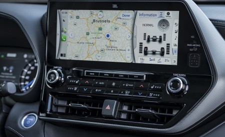 2021 Toyota Highlander Hybrid (Euro-Spec) Central Console Wallpapers 450x275 (86)