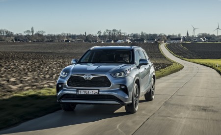 2021 Toyota Highlander Hybrid (Euro-Spec) Front Wallpapers 450x275 (20)