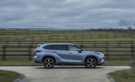 2021 Toyota Highlander Hybrid (Euro-Spec) Side Wallpapers 450x275 (33)