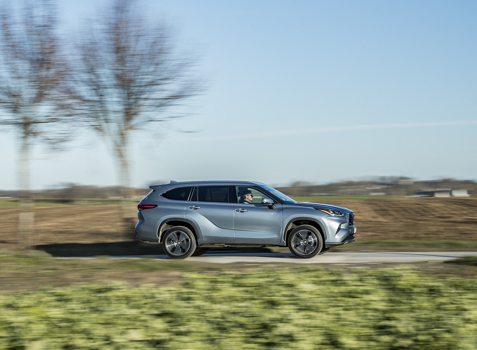2021 Toyota Highlander Hybrid (Euro-Spec) Side Wallpapers (6)